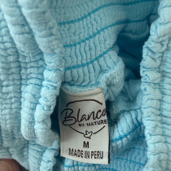 Light Blue Ruffle Skirt Set - Women's Two-Piece - Picture 3 of 4